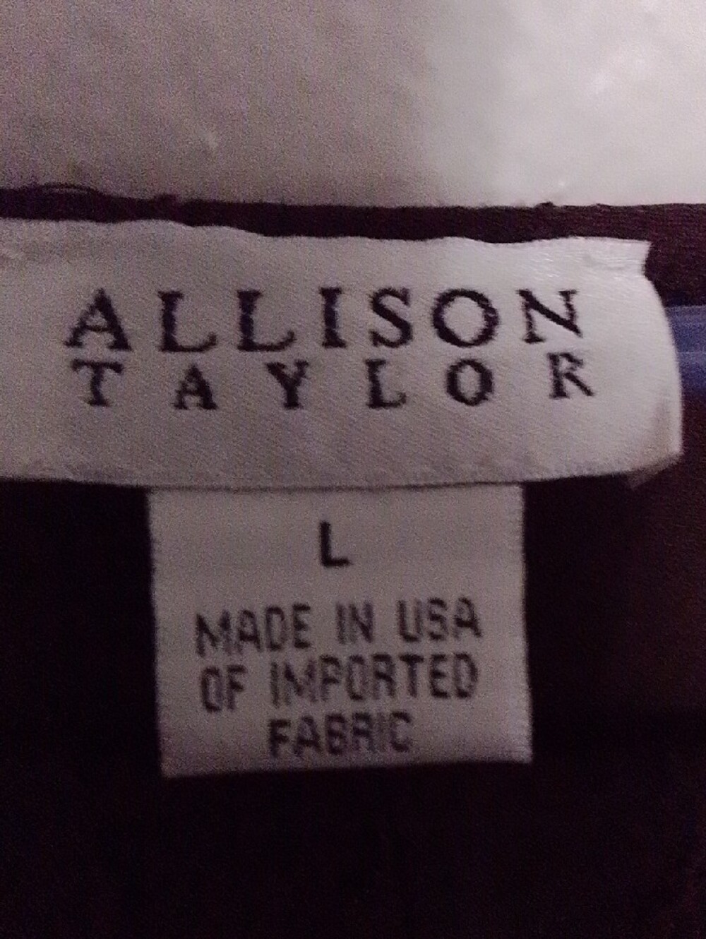 Allison Taylor Brown Crinkled Off-Shoulder Blouse - Picture 2 of 5